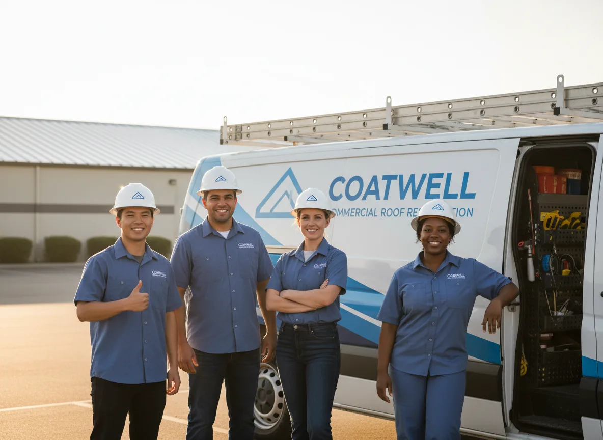 Commercial roof coating company in South West City, MO